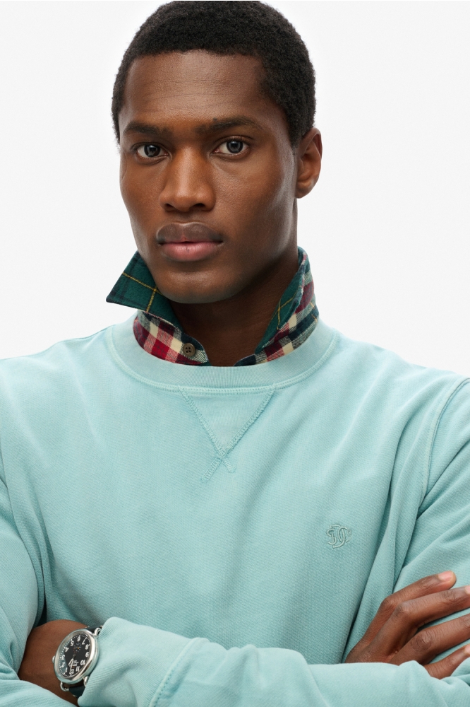 CLASSIC ESSENTIAL SWEATSHIRT M2014174A CAMEO BLUE